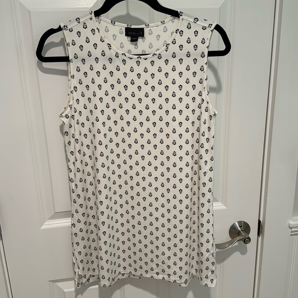 J Jill Wearever Long Tank Top Size S